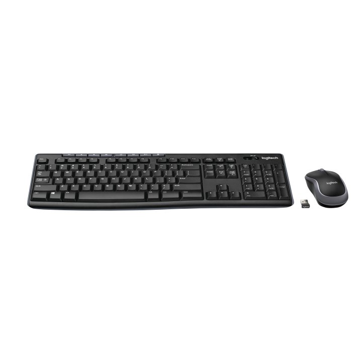 Teclado Logitech Wireless Combo Mk270 Aleman P n  920-004511