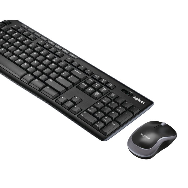 Teclado Logitech Wireless Combo Mk270 Aleman P n  920-004511