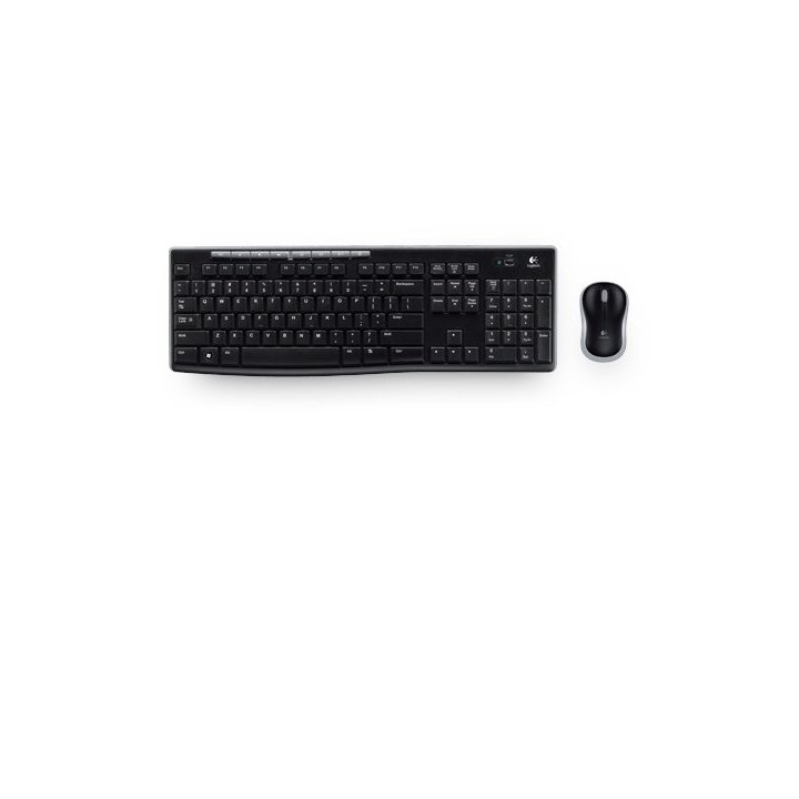 Teclado Logitech Wireless Combo Mk270 Ruso