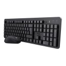 Pack Teclado Y Mouse Trust Wireless Tkm-360 Silencioso 25356