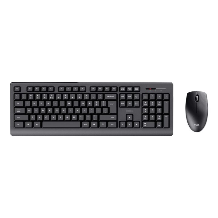 Pack Teclado Y Mouse Wireless Trust Primo Receptor Usb 25433