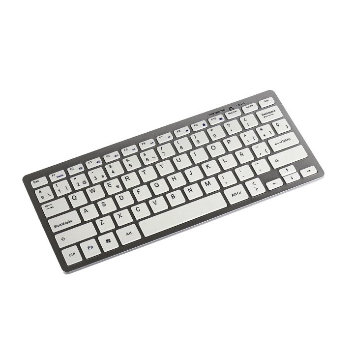 Pack Teclado Y Mouse Wireless 2,4ghz Levis Combo V2 Mouse Optico 1200-2000 Dpi Color Blanco Teclado Dise¥o Compacto Color Bla