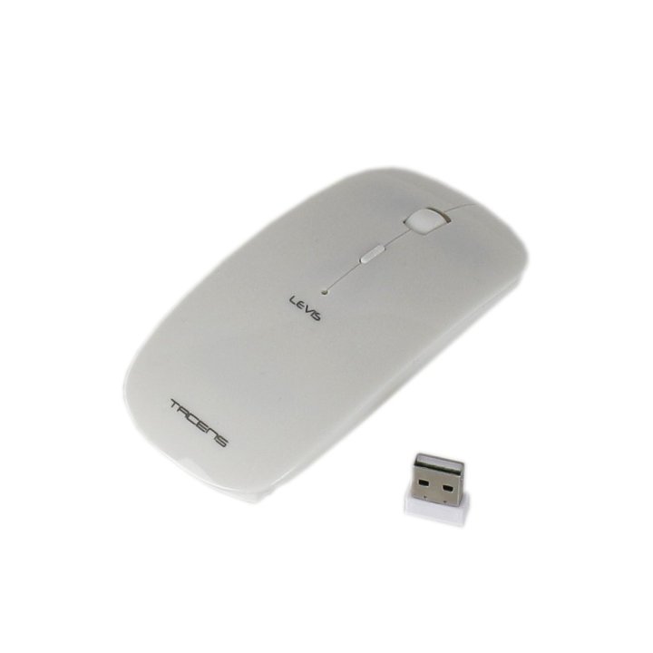 Pack Teclado Y Mouse Wireless 2,4ghz Levis Combo V2 Mouse Optico 1200-2000 Dpi Color Blanco Teclado Dise¥o Compacto Color Bla
