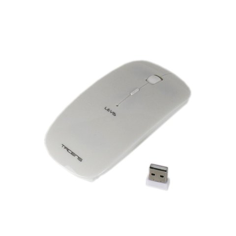 Pack Teclado Y Mouse Wireless 2,4ghz Levis Combo V2 Mouse Optico 1200-2000 Dpi Color Blanco Teclado Dise¥o Compacto Color Bla