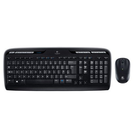 Teclado Logitech Mk330 Ingles Internacional Wireless Combo P n 920-003989