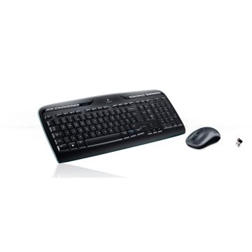 Teclado Logitech Mk330 Ingles Internacional Wireless Combo P n 920-003989 2