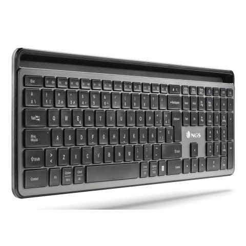 Kit Silencioso De Teclado Y Ratón Ngs Eclipse Kit Multifunción Recargable Con 12 Teclas Multimedia