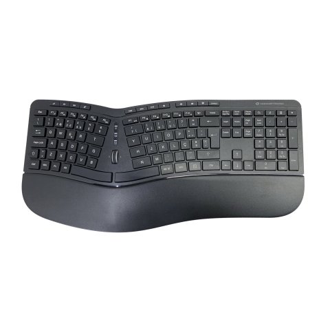 Pack Teclado Y Mouse Wireless Ergonomico Conceptronic Orazio02 Portugues