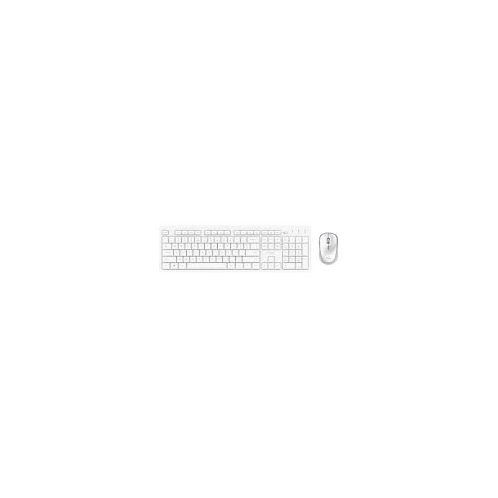 Teclado Y Mouse Trust Wireless Ody Ii Silencioso Blanco 25467