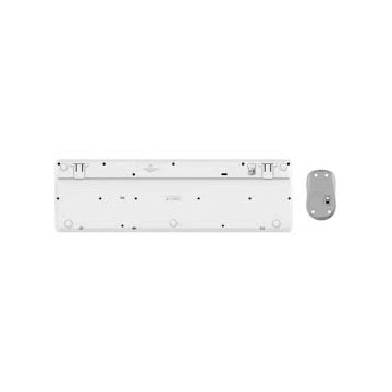 Teclado Y Mouse Trust Wireless Ody Ii Silencioso Blanco... 2