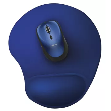 Alfombrilla Trust Bigfoot Gel - Base Antideslizante - Superficie De Microfibra Color Azul 20426 2