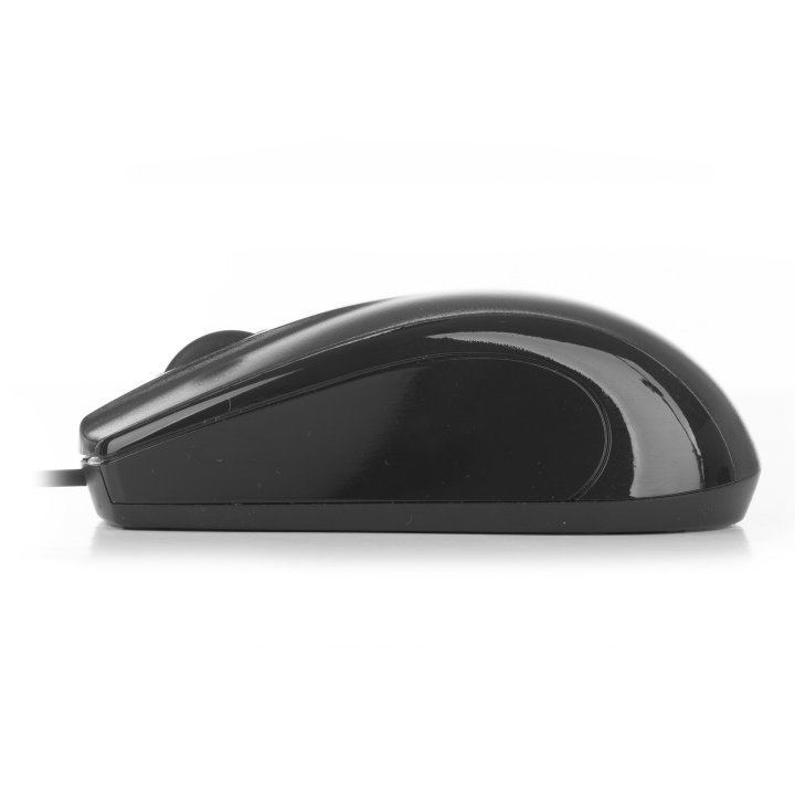 Mouse Ngs Black Mist Optico Con Cable
