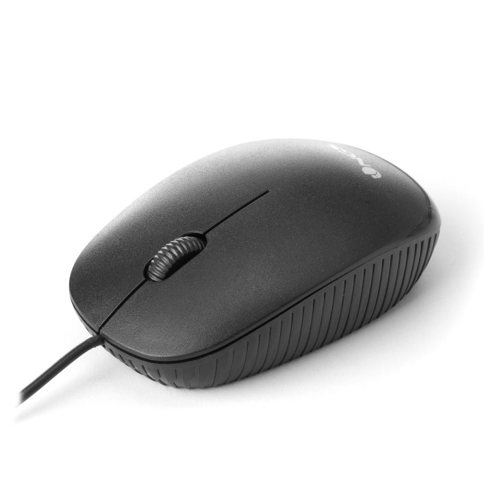 Mouse Ngs Flame Black Optico Con Cable