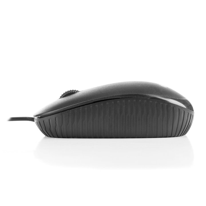Mouse Ngs Flame Black Optico Con Cable