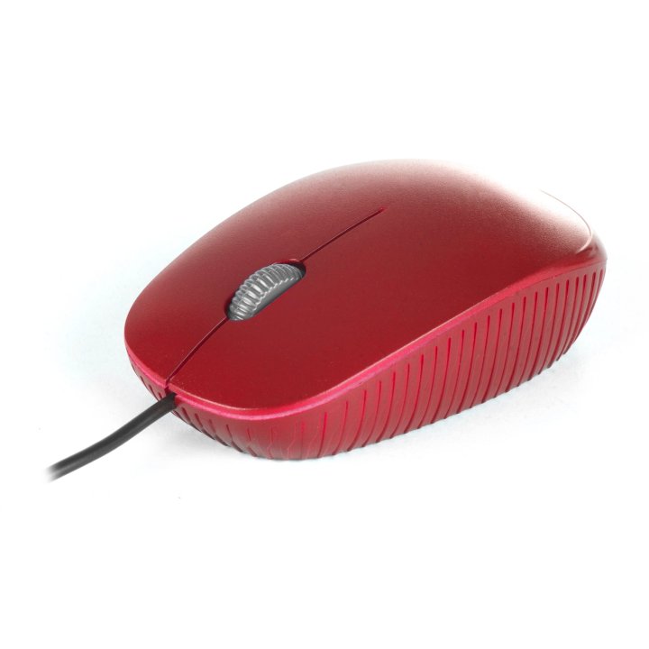 Mouse Ngs Flame Red Optico Con Cable