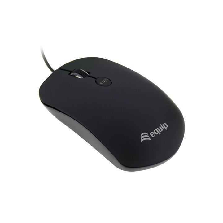 Mouse Equip Life Comfort Usb Optico 800 1200 1600 Dpi 4 Botones