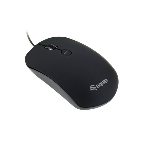 Mouse Equip Life Comfort Usb Optico 800 1200 1600 Dpi 4 Botones