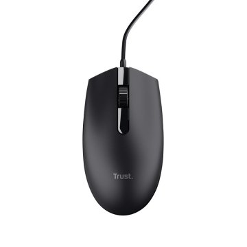 Mouse Trust Tm-101 Eco Usb 3 Botones Y Rueda Desplazamiento 1200dpi Color Negro 25295 2