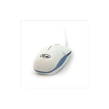Mouse 3free Mcm101/wb Dise¥o Blanco Azul