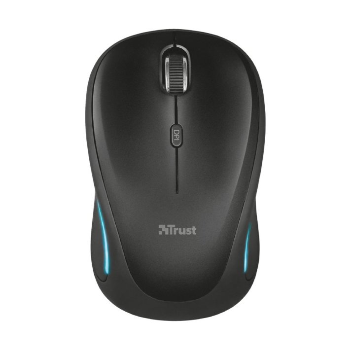 Mouse Trust Wireless Yvi Fx 2.4ghz 800 1600 Dpi Color Negro 22333