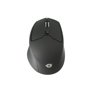 Mouse Conceptronic Bluetooth Lorcan02 Ergo 6 Botones 1600dpi Color Negro