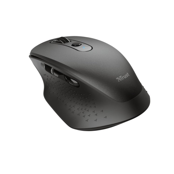 Mouse Trust Wireless Ozaa Recargable- Sensor Optico - 6 Botones - 800 1200 1600 2400dpi - Receptor Micro Usb 23812