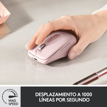 Mouse Logitech Wireless Y Bluetooth Anywhere 3 2.4ghz Unifying Y Bluetooth (3 Dispositivos Simultaneos) Rosa P n  910-005990 2