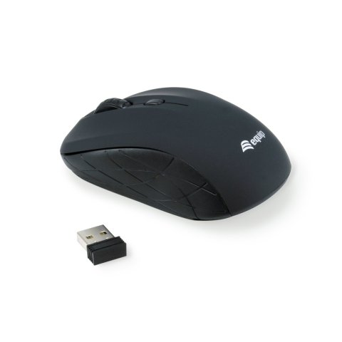 Mouse Equip Wireless Mini Life Optico 4 Botones Scroll Negro 1600dpi
