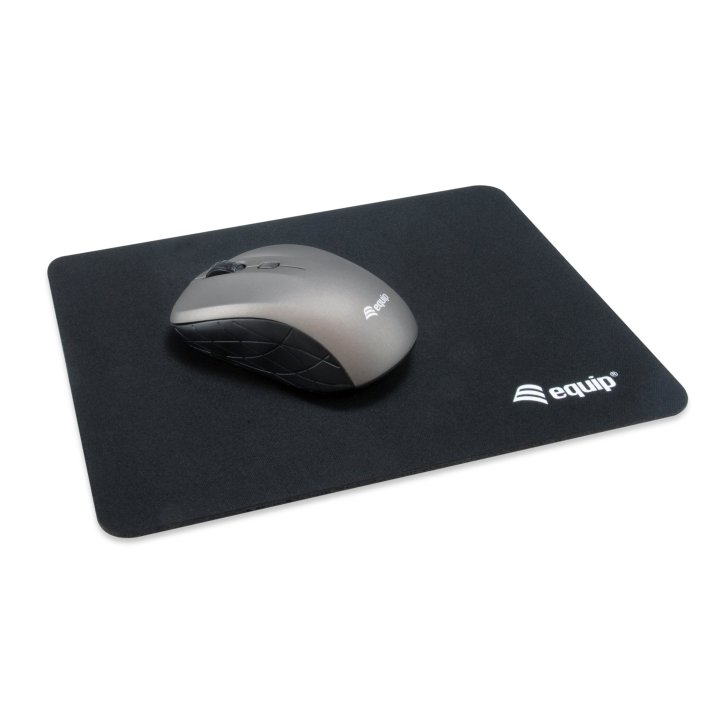 Mouse Equip Wireless Mini Life Optico 4 Botones Scroll Gris 1600dpi