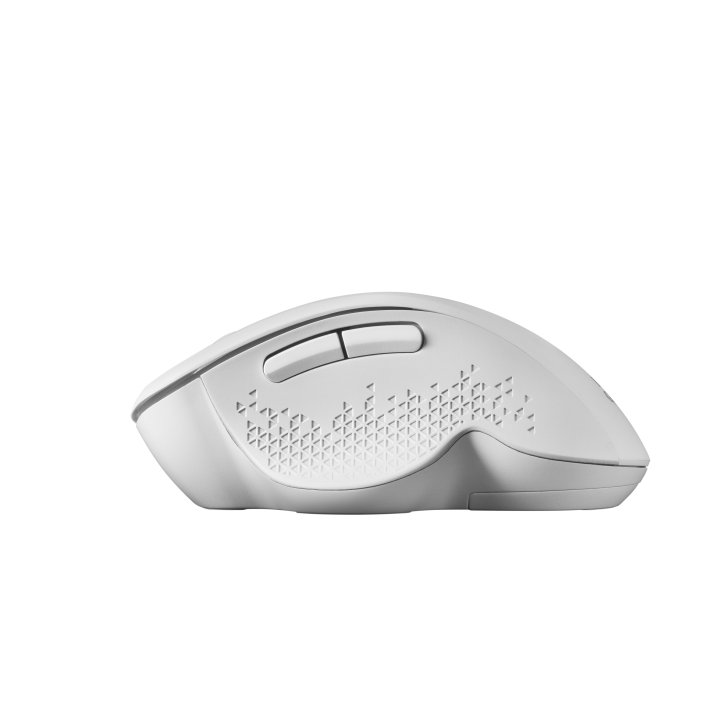 Mouse Mars Gaming Wireless Ergo Mmwergo White 3200dpi Switches Mecanicos Kailh Dise¥o Ergonomico Diestros Receptor Nano 2.4gh