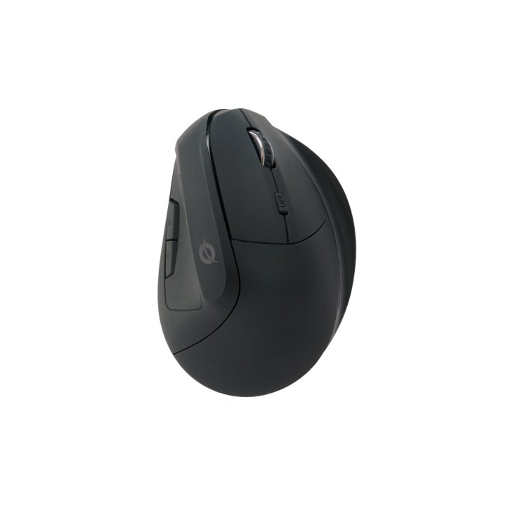 Mouse Conceptronic Bluetooh Lorcan03 5.2 Ergonomico 6 Botones 1600dpi Bateria Recargable Color Negro