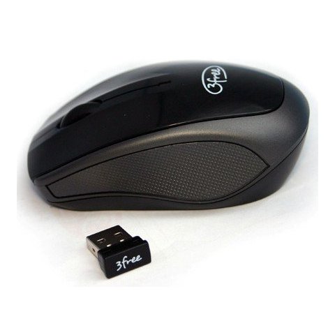 Mouse 3free Wireless Mcw401 Receptor Nano Negro