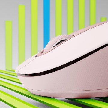 Mouse Logitech Wireless Signature M650 L Color Rosa P n  910-006237 2