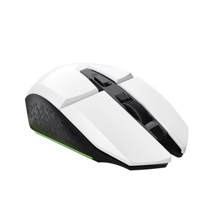 Mouse Trust Gaming Wireless Rgb Gxt 110w Felox 25069 Dpi 800-4800 Ppp Bat 80h Iluminacion Led, 6 Botones