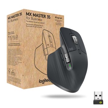 Mouse Logitech Wireless Y Bluetooth Mx Master 3s For Business Laser 2.4 Ghz Unifying Y Bluetooth Grafito P n  910-006582