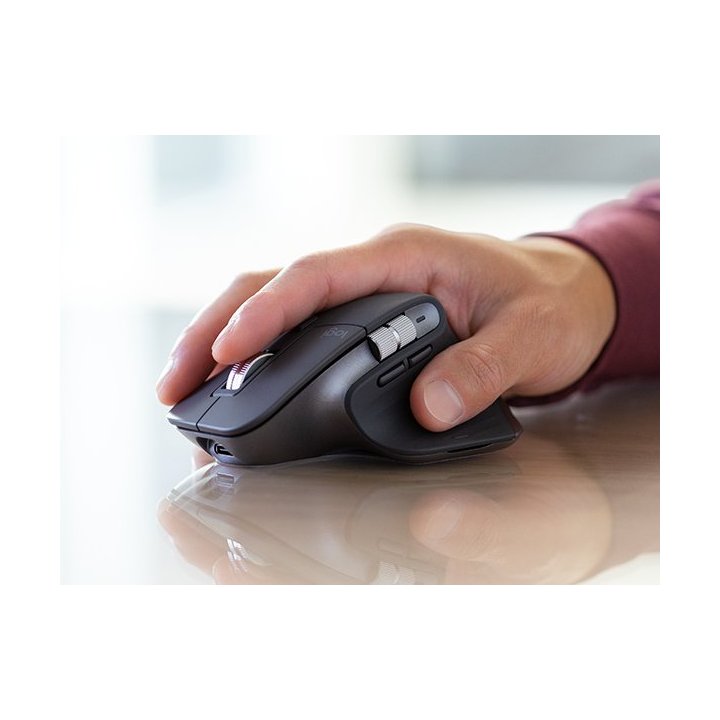 Mouse Logitech Wireless Y Bluetooth Mx Master 3s For Business Laser 2.4 Ghz Unifying Y Bluetooth Grafito P n  910-006582