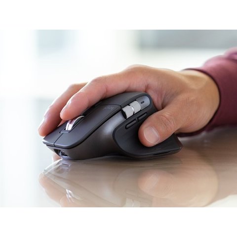 Mouse Logitech Wireless Y Bluetooth Mx Master 3s For Business Laser 2.4 Ghz Unifying Y Bluetooth Grafito P n  910-006582