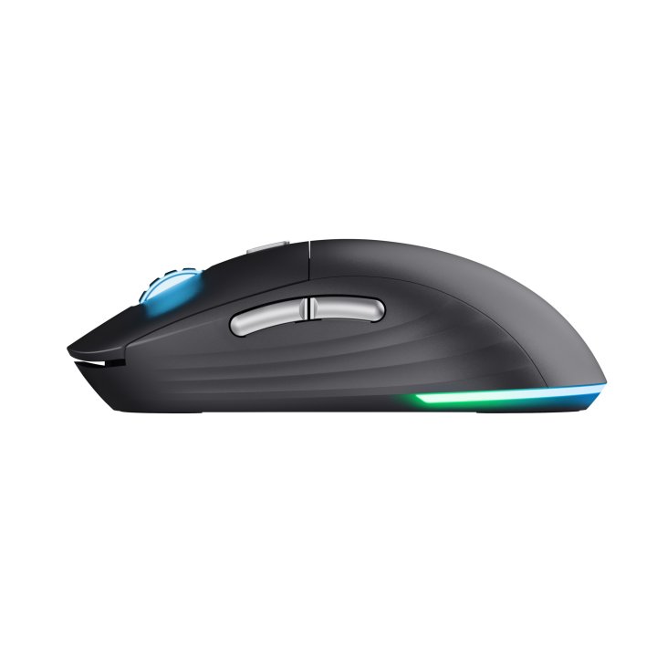 Mouse Trust Wireless Gaming Rgb Gxt 926 Redexii 25126 Iluminacion Rgb 10000dpi 6 Botones Programables