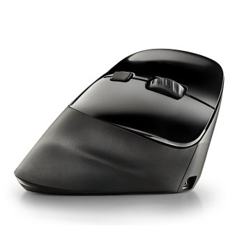 Mouse Ngs Wireless Ergo Evo Moksha Color Negro Recargable Usb-c 2400 Dpi Botones Silenciosos 2