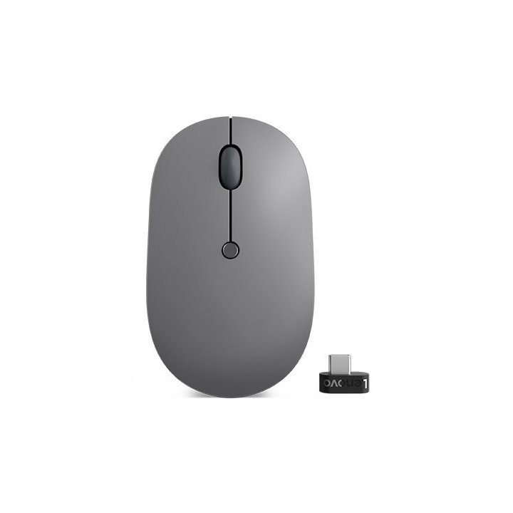Mouse Lenovo Go Usb-c Wireless Lenovo Go | Gris Y Negro - 4y51c21216