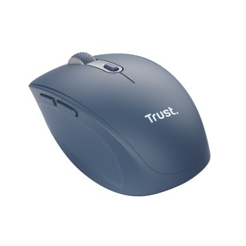 Mouse Trust Wireless Y Bluetooth Ozaa 24934 Azul Recargable- Sensor Optico - 6 Botones - 800 1600 3200dpi - Receptor Usb-a us 2