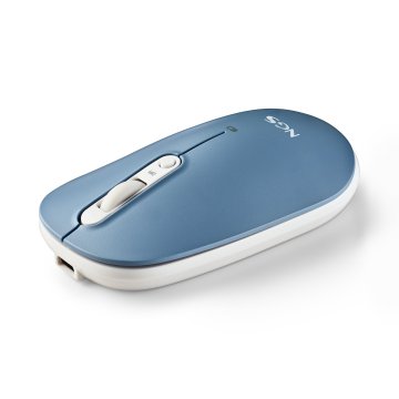 Mouse Ngs Wireless Y Bluetooth Shell Rb 1600dpi Nano Receptor Usb 3 Dispositivos 3 Carcasas De Colores Magenticas 2