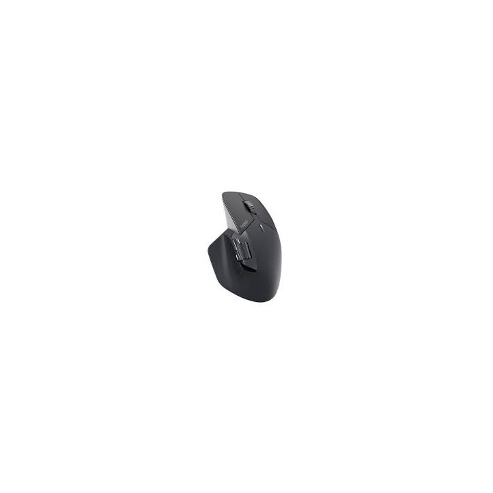 Mouse Rapoo Wireless Y Bluetooth Mt760mw 2.4g Ghz Bt 4.0  9 Botones 4000 Ppp Carga Inalambricacolor Gris Oscuro Multi Mode
