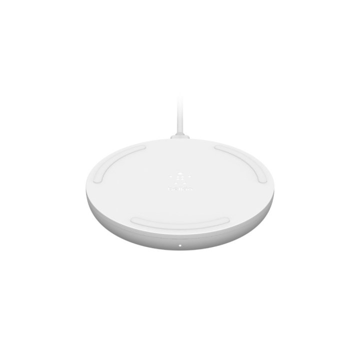 Base De Carga Inalambrica Belkin Wia001vfwh 10w Blanco