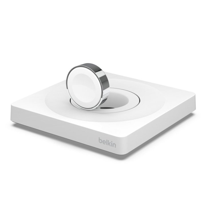 Base De Carga Inalambrica Belkin Wiz015btwh Para Apple Watch Blanco