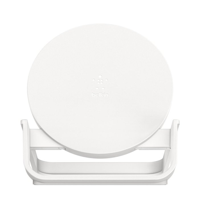 Cargador Inalambrico Belkin Wib001vfwh Charge 10w Blanco Con Soporte Para El Movil