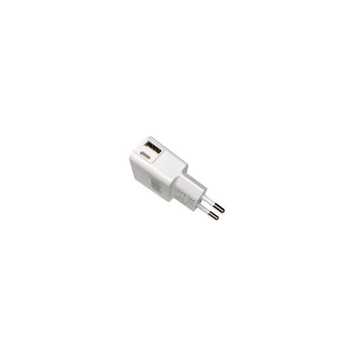 Cargador De Pared Nortess Kit 5 Unidades Usb 1 Puerto Usb A + Puerto Usb-c Color Blanco