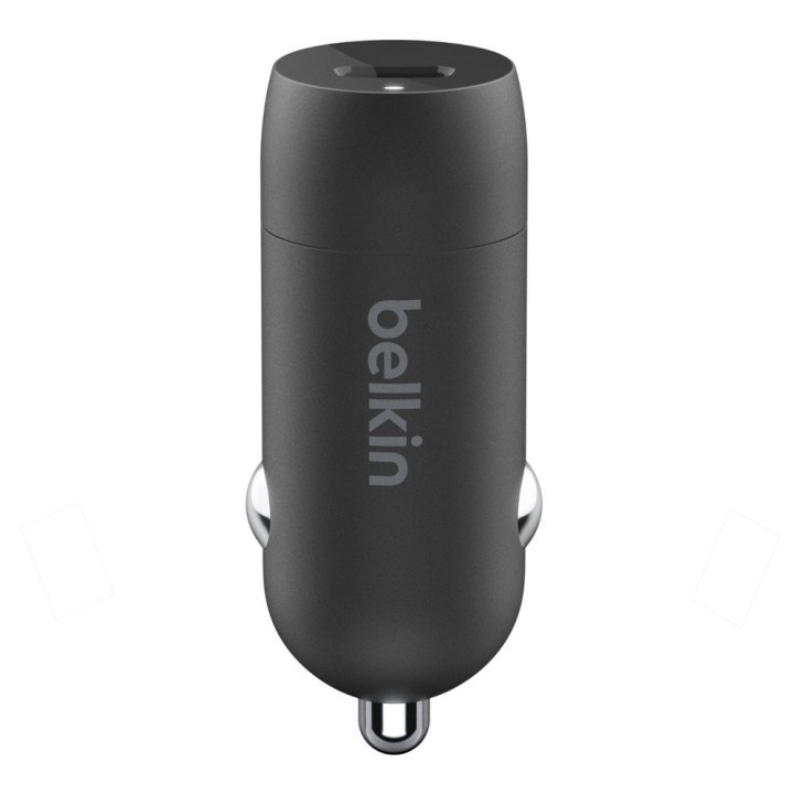 Cargador De Coche Belkin Cca003btbk Usb-c Pd 20w Boost Charge Color Negro