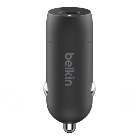 Cargador De Coche Belkin Cca003btbk Usb-c Pd 20w Boost Charge Color Negro