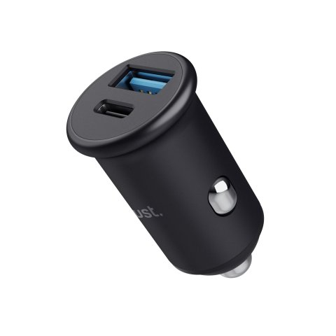 Cargador De Coche Trust Maxo 25197 Usb-c Usb-a 38w Pd Carga Rapida